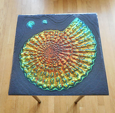 ammonite table