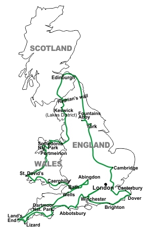 Britain map